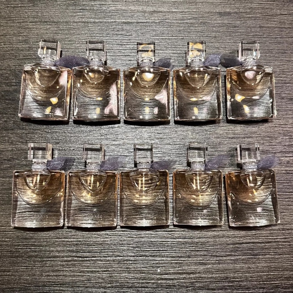 LANCOME LA VIE EST BELLE Eau de Parfum $135 Value 9pcs  .14oz/4ml each New